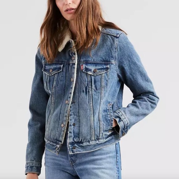 Levi’s Ex Boyfriend Sherpa Denim Jacket